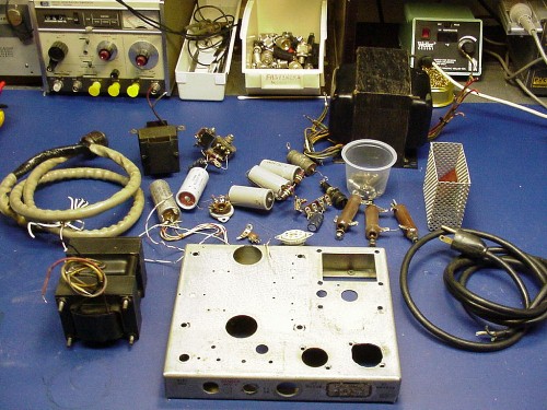 Disassembled 516F-2