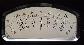 CM-1 Dial Scale