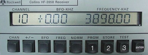 HF-2050 Display