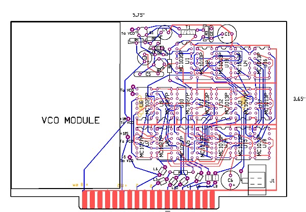 Circad Drawing of Synthesizer